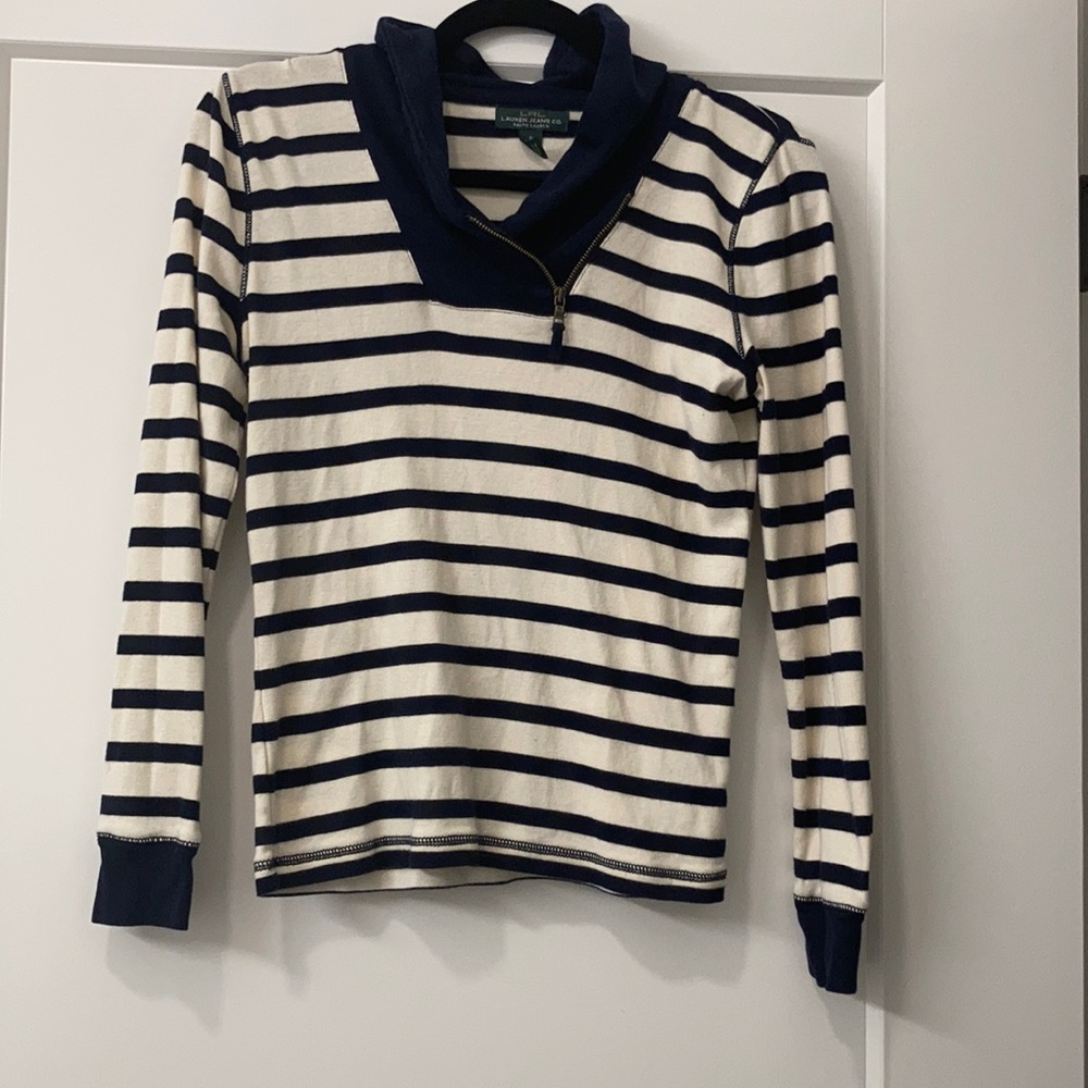 Striped Ralph Lauren long sleeve shirt